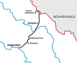 Karte Böhmweg